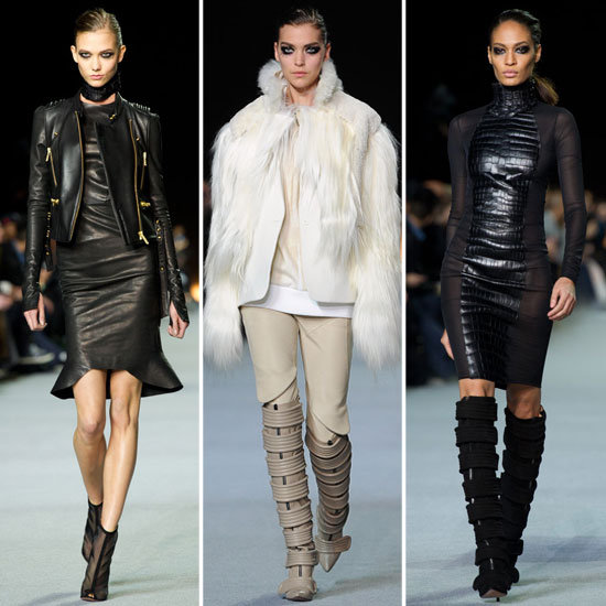 Paris fashion week looks from Kanye's fall 2012 collection